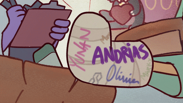 An animation for a collab with characters from Disney&#39;s Amphibia