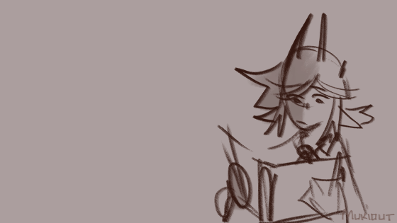 A sketch animation with Ranboo from DSMP