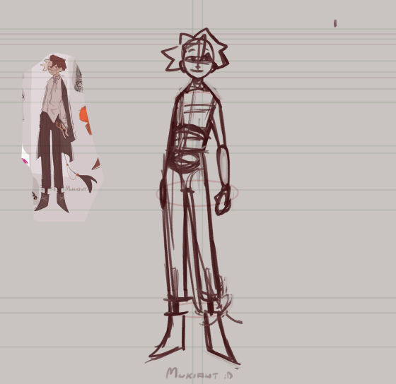 Turn around test on my original character Turn around test on my original character